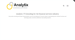 Desktop Screenshot of analytix.gr