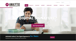 Desktop Screenshot of analytix.org